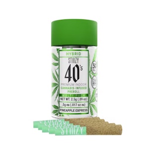 Stiiizy - PINEAPPLE EXPRESS | 5PK MINI PREROLLS | HYBRID 